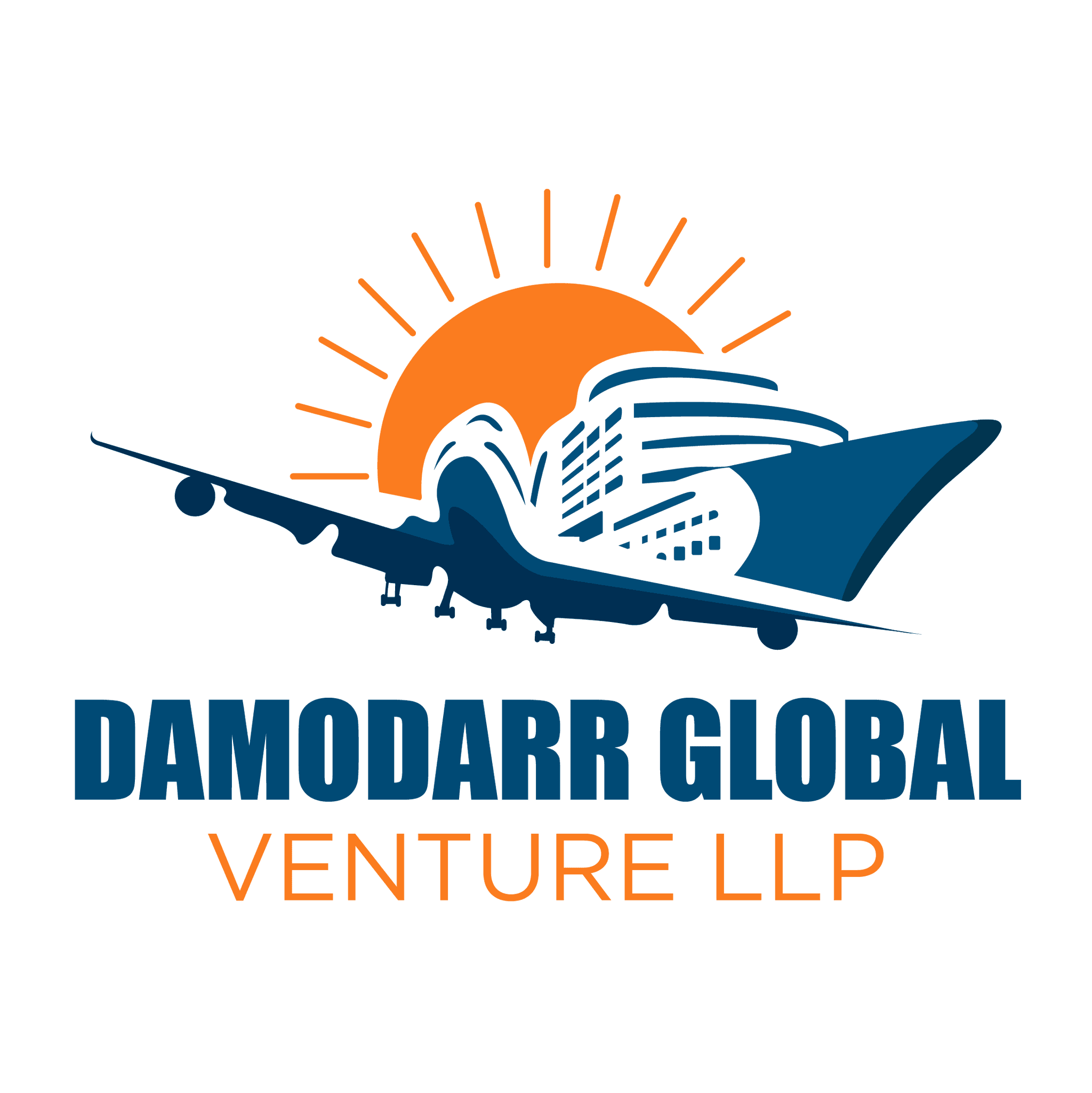 Damodarr Global Venture LLP Logo — Global logistics and trade