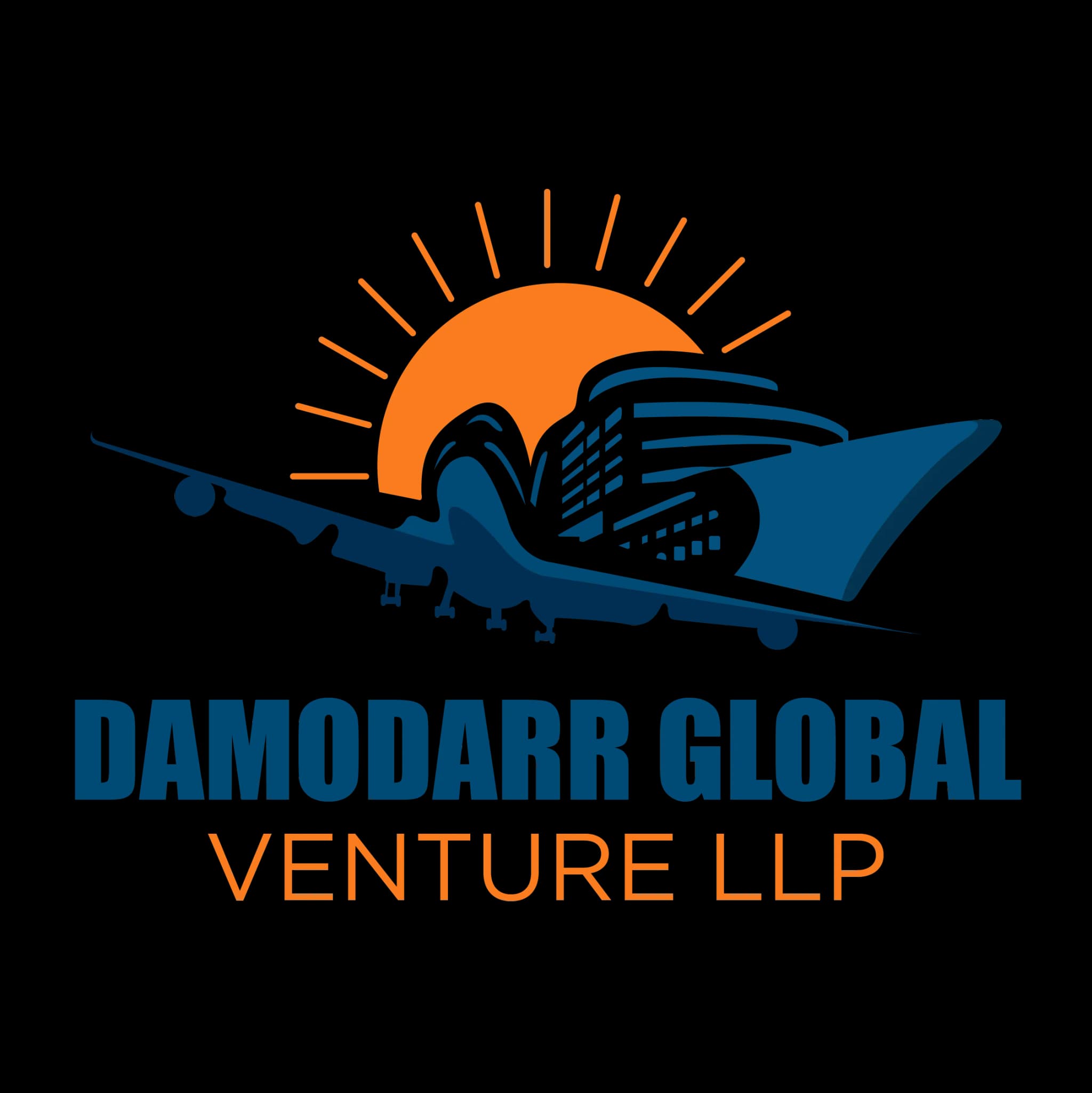 Damodarr Global Venture LLP Logo — Global logistics and trade