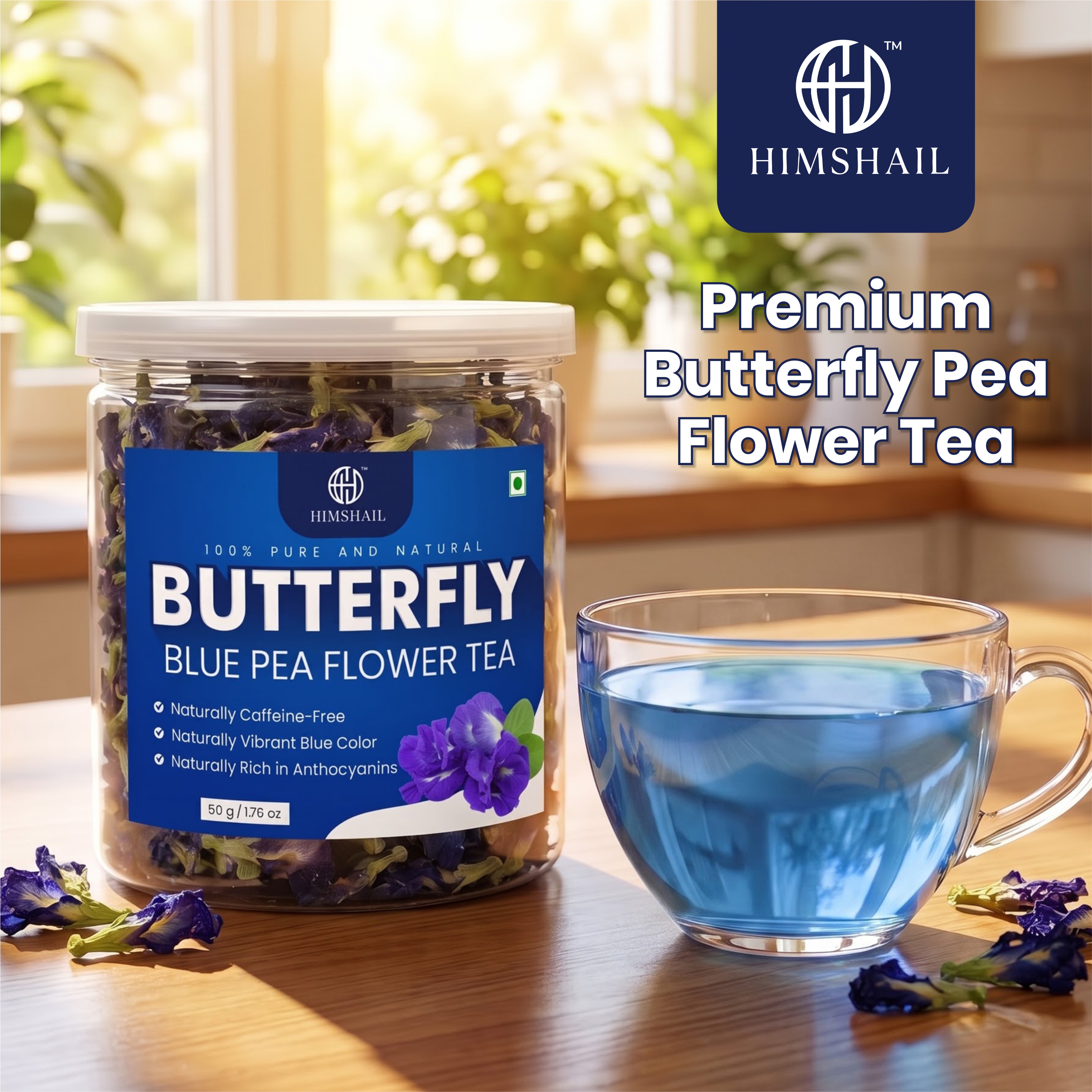Butterfly Blue Pea Flower Tea thumbnail 3