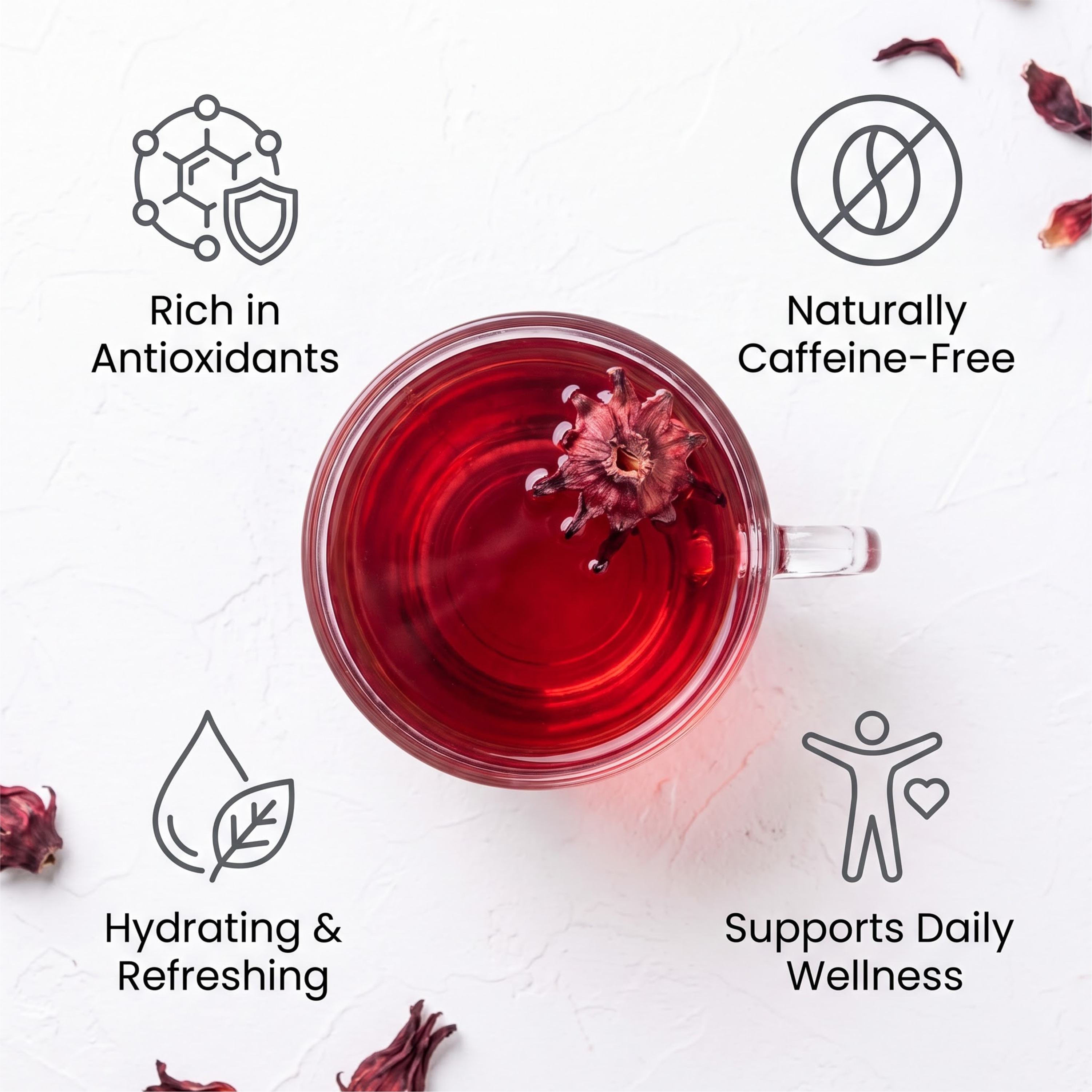 Hibiscus Flower Tea thumbnail 4