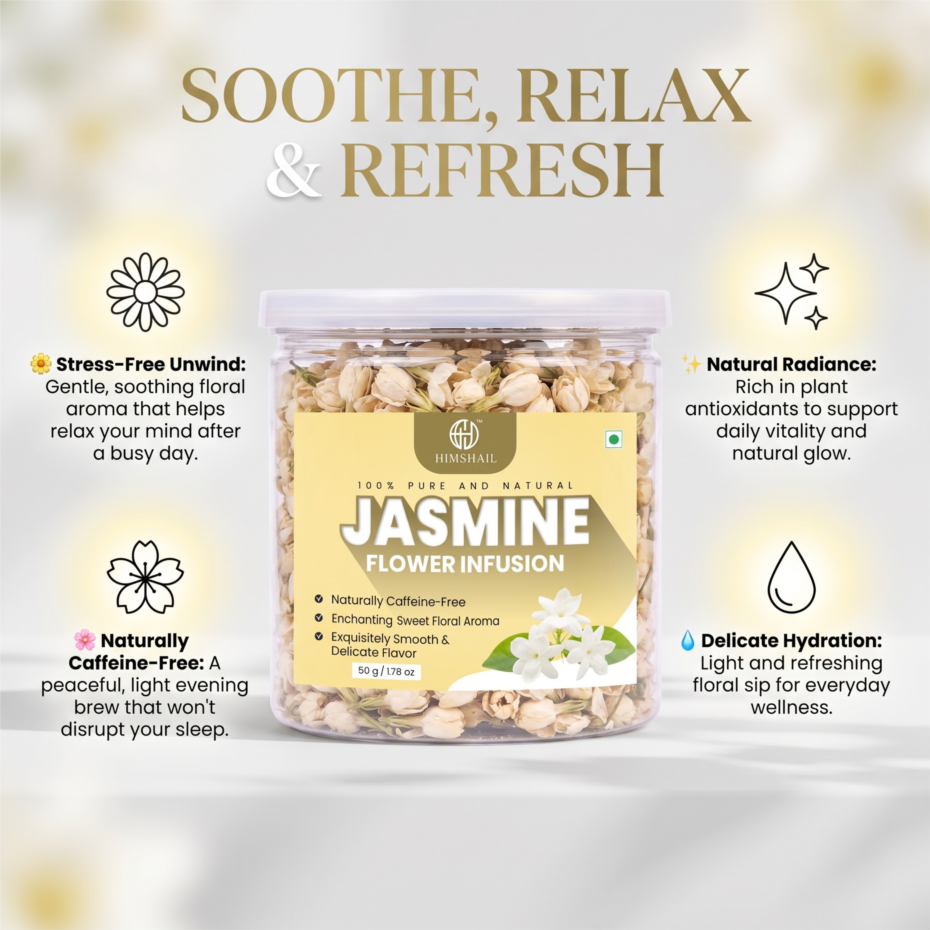 Jasmine Flower Herbal Infusion thumbnail 5