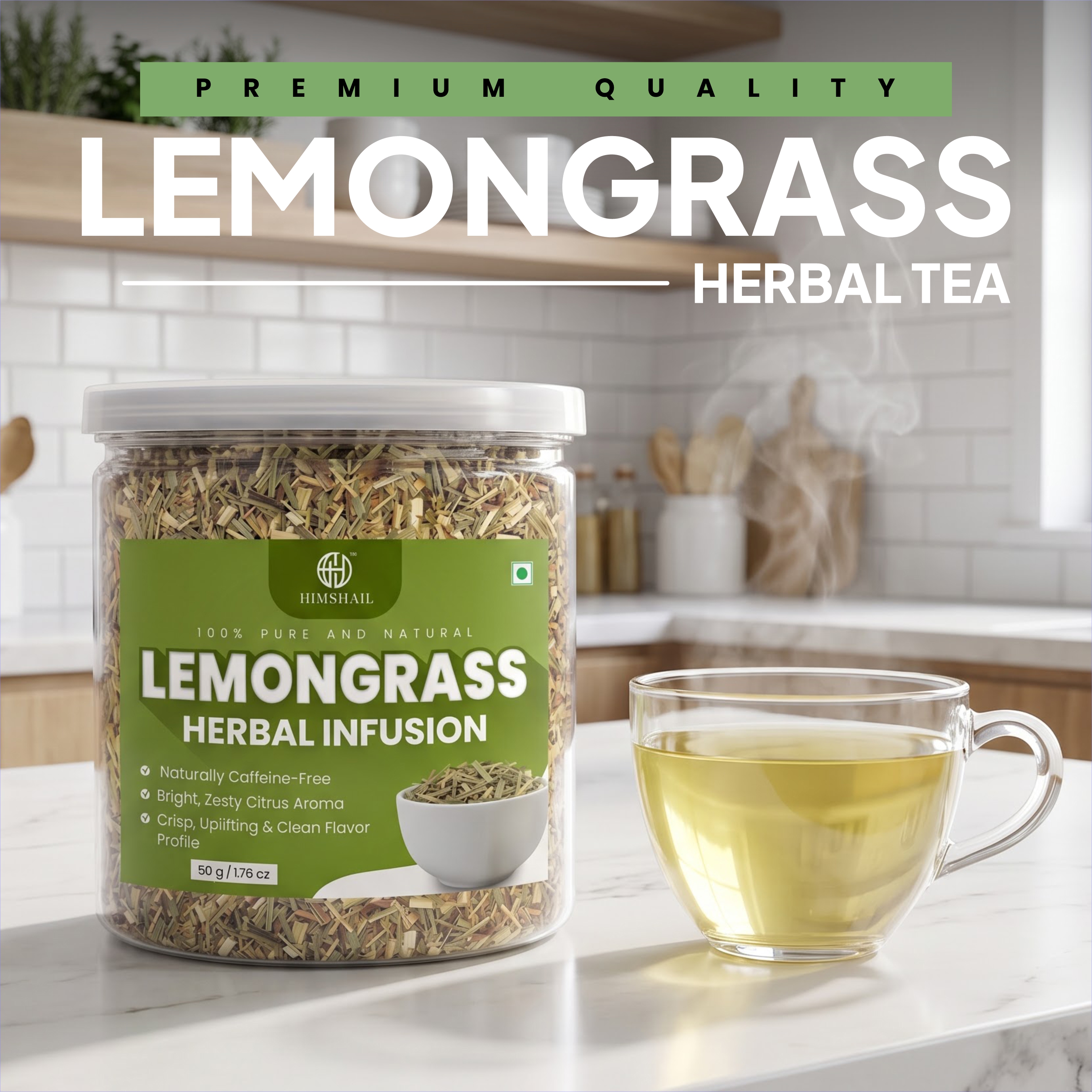 Lemongrass Ginger Herbal Infusion thumbnail 3