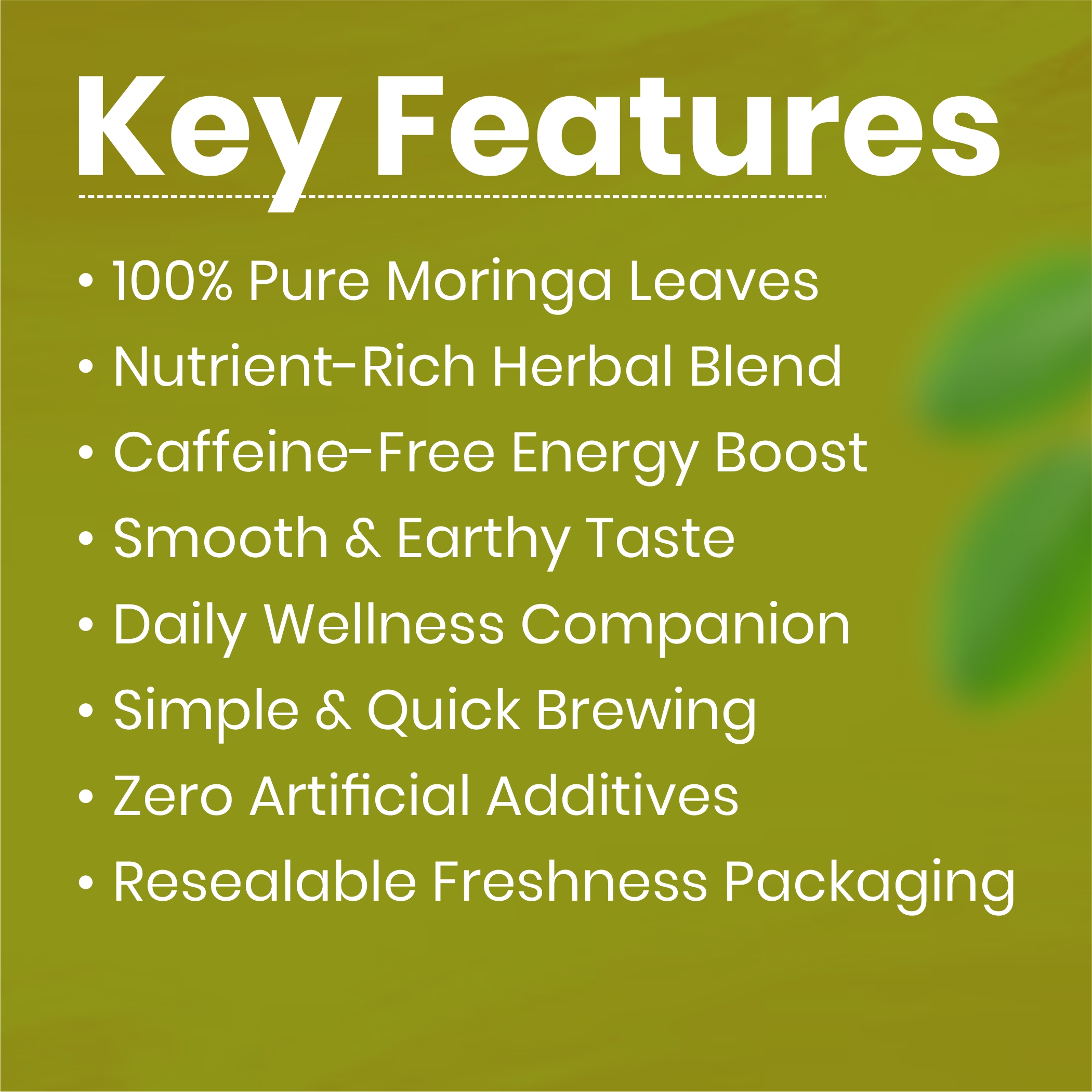Moringa Leaf Botanical Infusion thumbnail 4