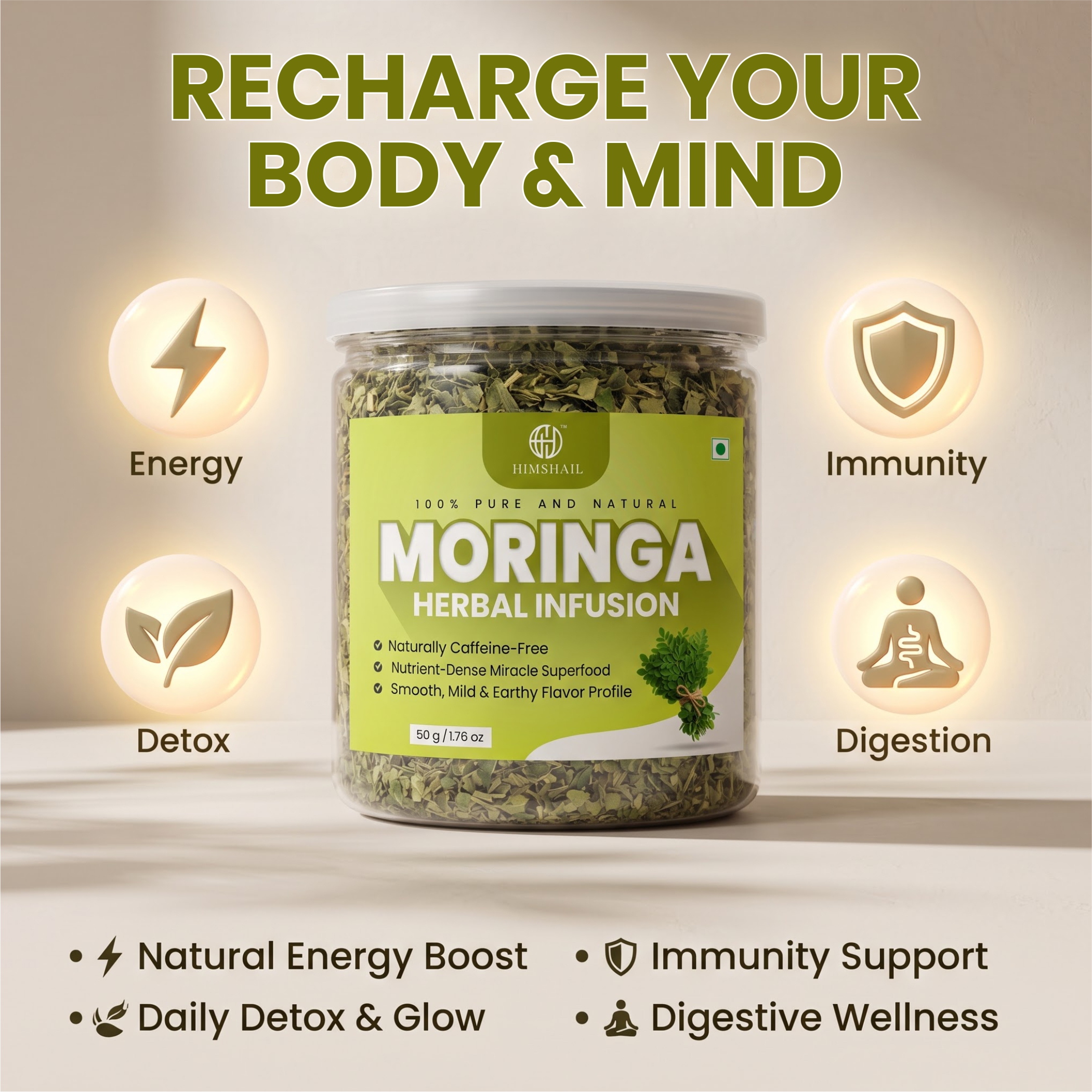 Moringa Leaf Botanical Infusion thumbnail 5